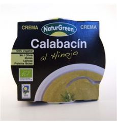 Naturgreen Crema De Calabacin Hinojo 310 Gr