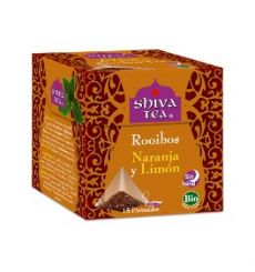 Te Rooibos Naranja Y Limón Filtro Pirámide De Shiva Tea
