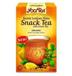Yogi Tea Limon, Mate Snack Tea-te Verde Bio