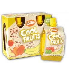 Cool Fruits Manzana-mango-platano 4 X 90 Gr De Kalibio