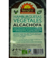 Hamburguesa Vegetal Alcachofa De Biogra