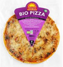 Pizza De Seitan Con Sanfaina De Biogra