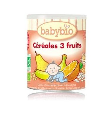 Cereales 3 Frutas (a Partir De 6 Meses) Babybio