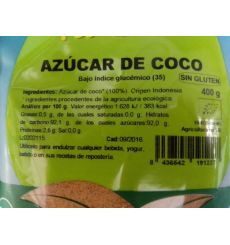 Tubio Azúcar De Coco 400 Gr