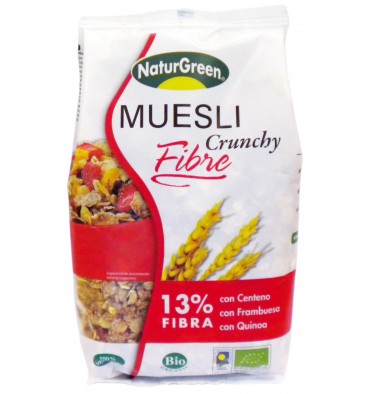 Naturgreen Cereales Muesli Fibra 375gr (almond)