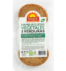 Hamburguesa Vegetal (5 Verduras) De Biogra