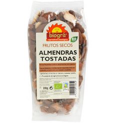 ALMENDRAS TOSTADAS 200 GR. (BIOGRA)