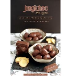 JENGICHOC (Jengibre fresco confitado con chocolate negro)