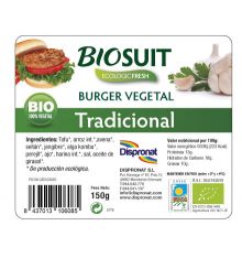 Burger Vegetal  Tradicional (ajo Y Perejil) De Biosuit