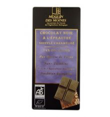 Chocolate Negro + Espelta Inflada (74%) De Moulin Des Moines
